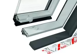 Мансардное окно ROTO Designo R45 K из ПВХ с термо-блоком WD