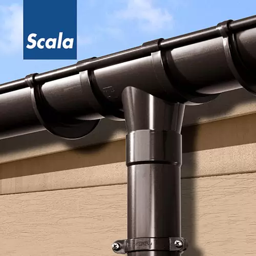 Слайд #2 | ПВХ водосток Scala Plastics